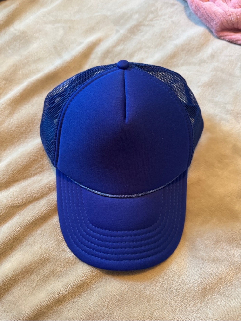 OTTO Royal Blue Mesh Trucker Cap